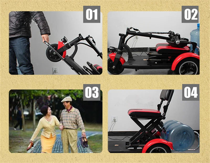 48V 600W Senior Electric Scooter