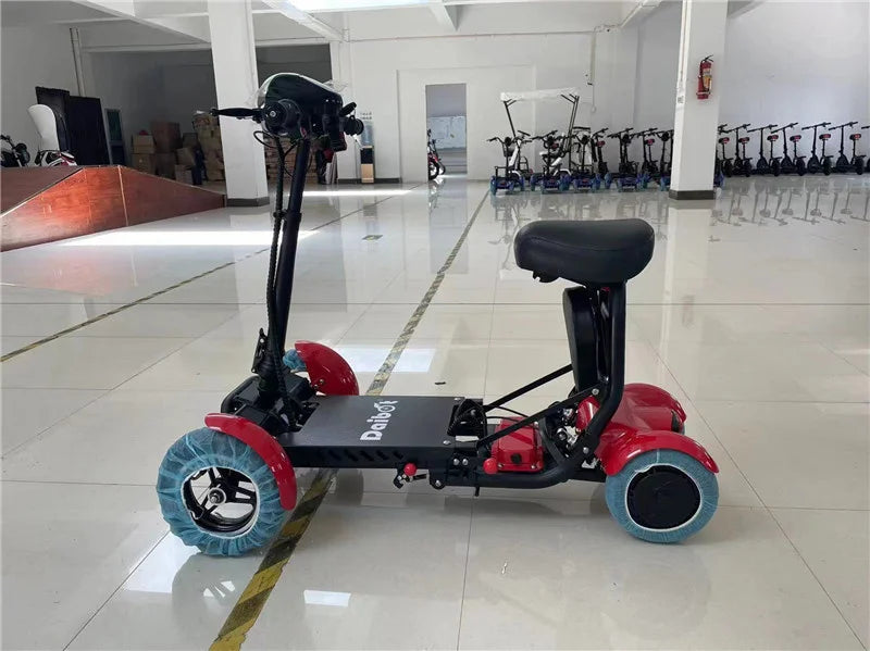 4 Wheels 250W Dual Motor Electric Scooter