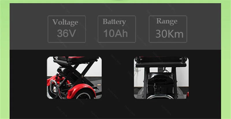 48V 600W Senior Electric Scooter
