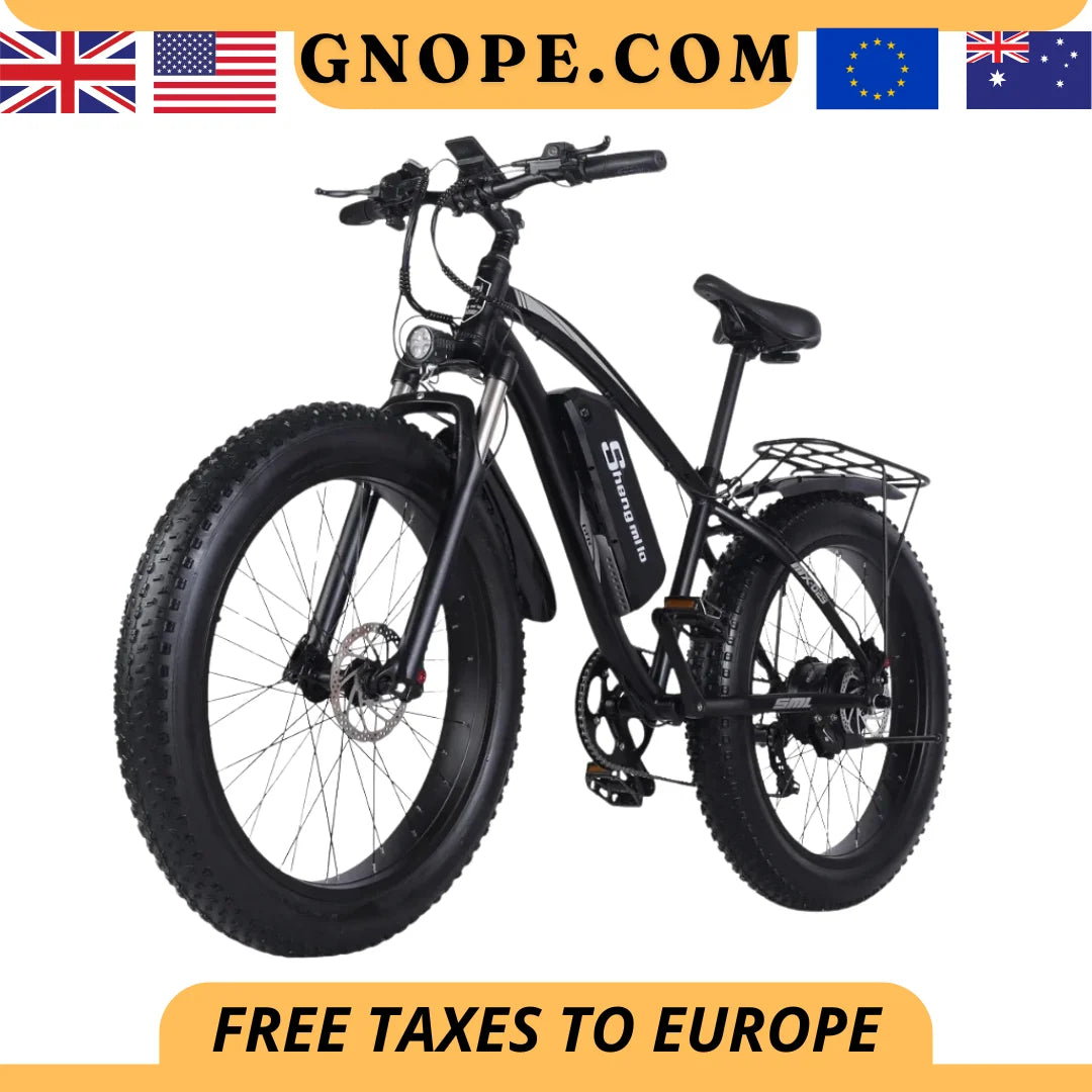 48V Mountain Ebike Fat Tire