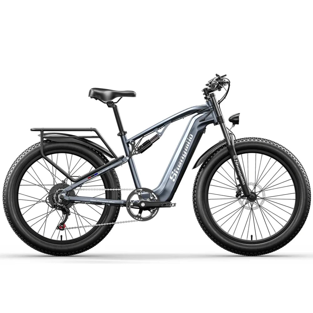 48V 17.5Ah Battery Speed,Fat Tire Mountain Bikes