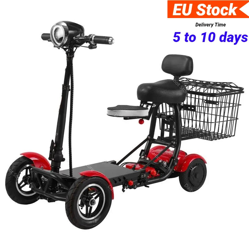 4 Wheels 250W Dual Motor Electric Scooter