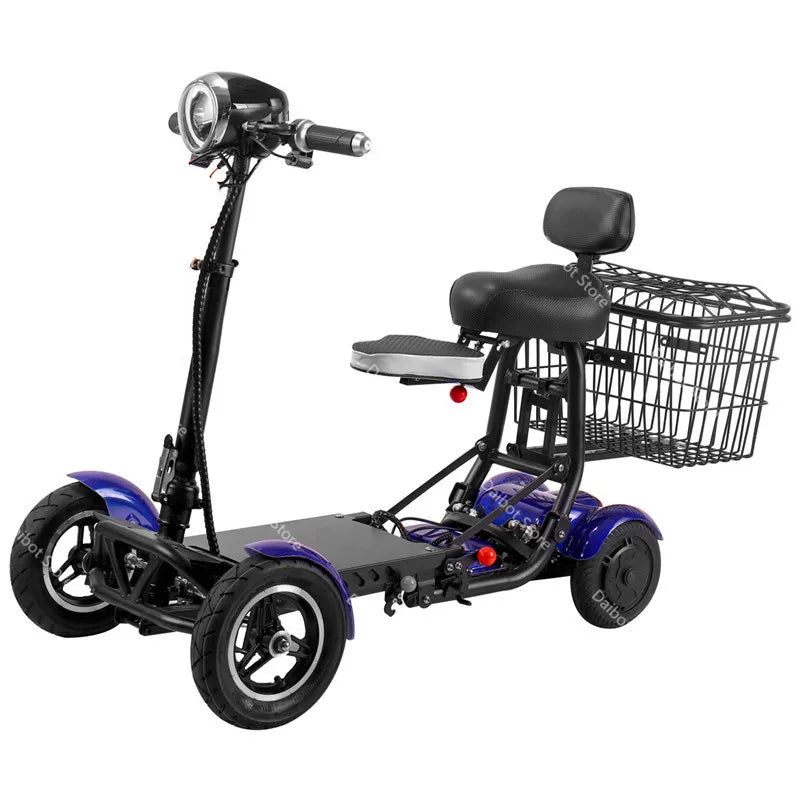 4 Wheels 250W Dual Motor Electric Scooter