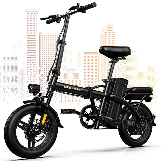 21.7MPH Compact Electric Bike 600W