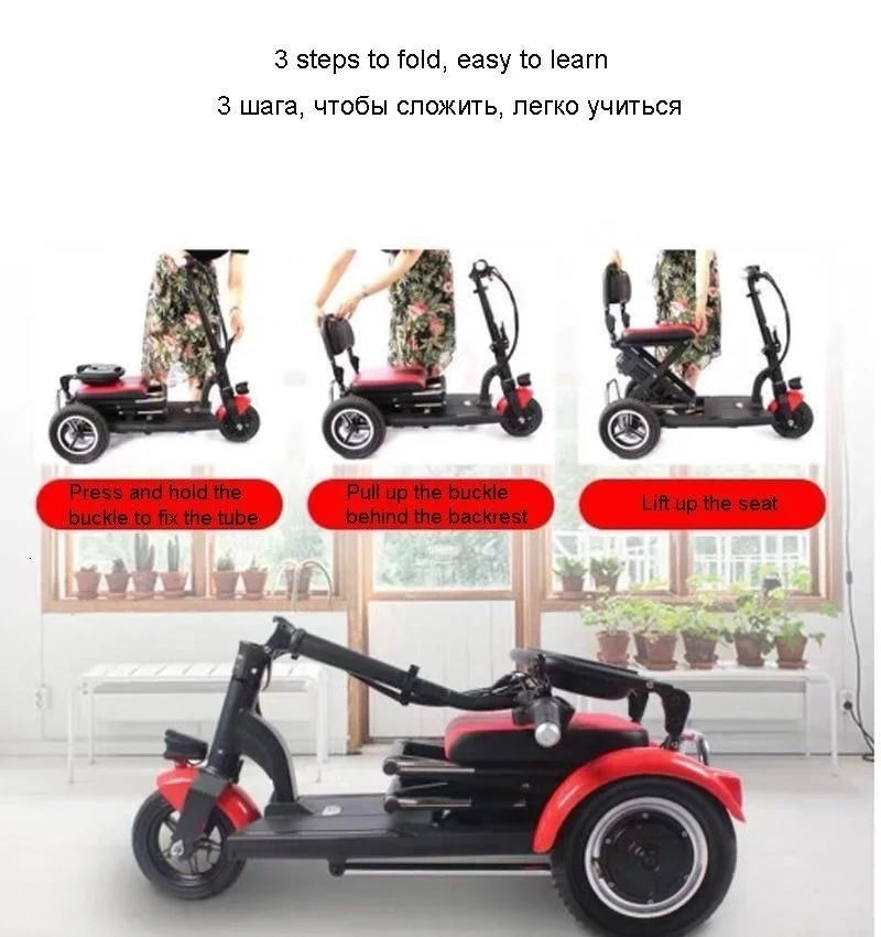 48V 600W Senior  Electric Scooter