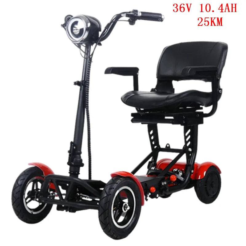 4 Wheels 250W Dual Motor Electric Scooter