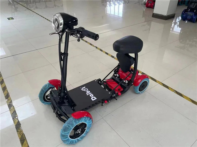 4 Wheels 250W Dual Motor Electric Scooter