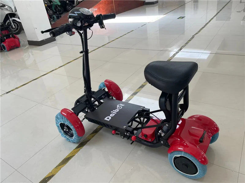 4 Wheels 250W Dual Motor Electric Scooter