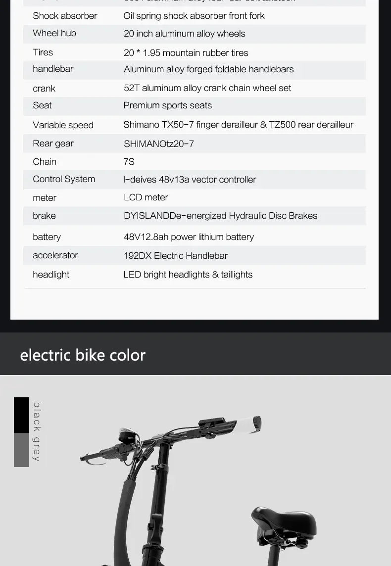 G660 Foldable Electric Bike